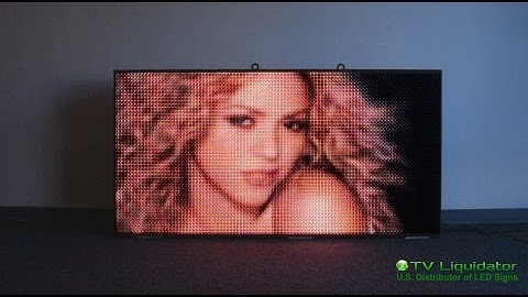Full Color Video LED Sign