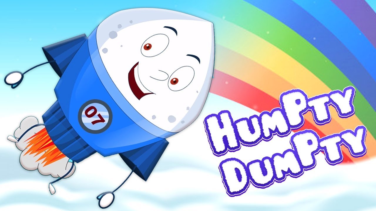 Humpty Dumpty ngồi trên tường | Humpty Dumpty | Little Red Car vườn ươm vần điệu và trẻ em video