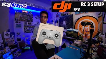 DJI FPV Remote Controller 3, Remote controller 3 setup, how to put dji rc into manual mode,