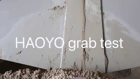 HAOYO Remote Grab Test In Our Factory