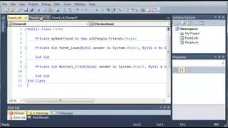 Visual Basic - 104 - Nested Namespaces 2