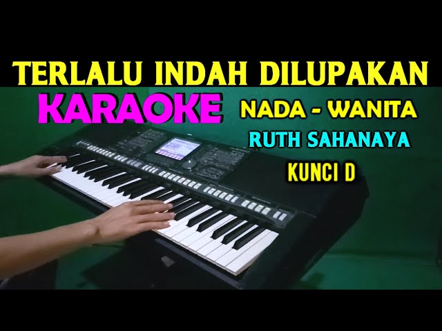 ANDAIKAN KAU DATANG KEMBALI -  KARAOKE Nada Wanita, HD class=