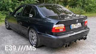 Bmw E39 540i Sound vs Bmw E39 ///M5 Sound