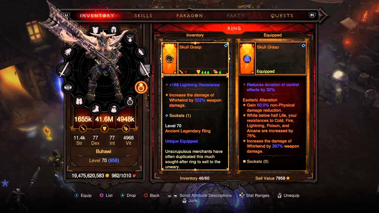 Diablo 3 ps4 Strongest Barb Build Guide YouTube