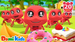 Marsch med fem små myror på ett stort äventyr! 🐜 | Insektsräkning | Barnvisor | LEFUN Kids TV