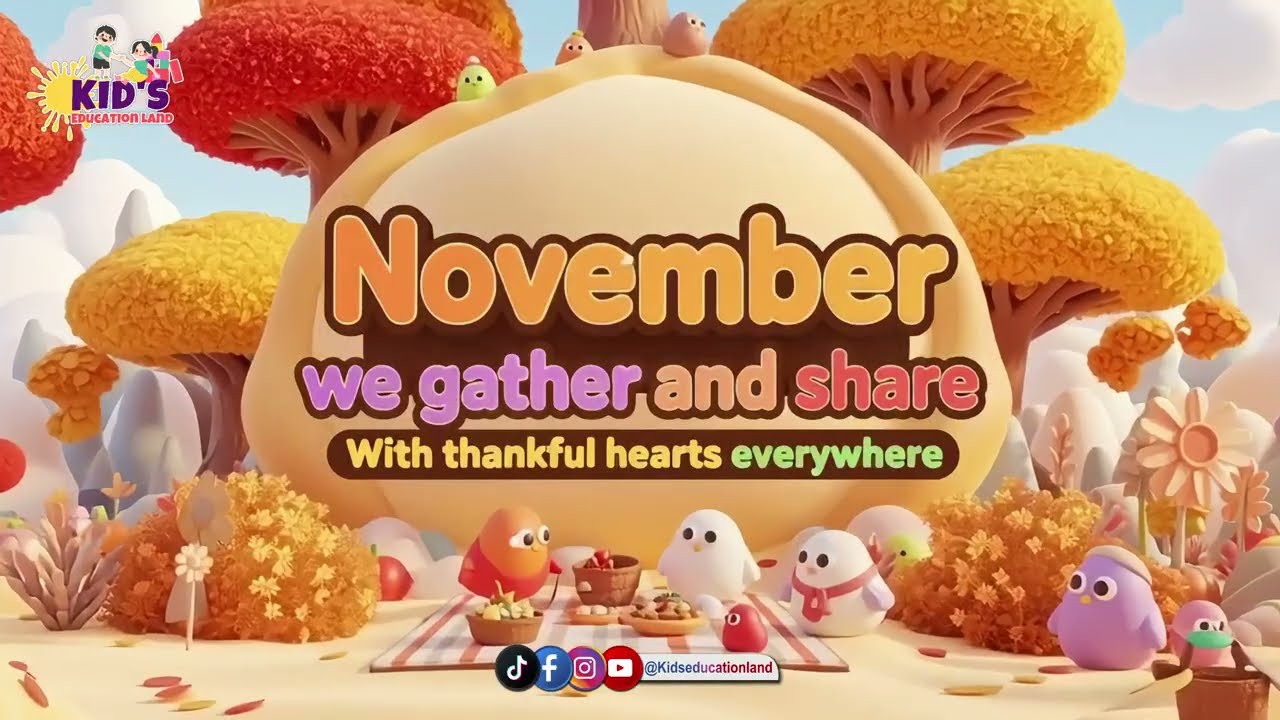 Learn 12 Months of the Year song | Months Name with Spellings | Rhymes  Toddlers 