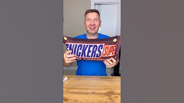 He made the biggest Snickers bar for him.