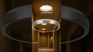 Video - LED ALEX C 12W NW IP44 water-resistant