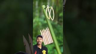 Next Level Bamboo Slingshots video Amazing green screen #greenscreen #craft #bamboo1 #diy