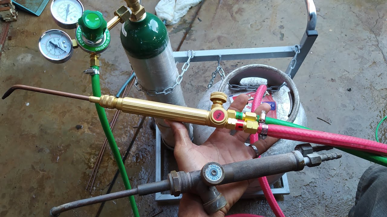 solda oxi GLP ou oxi acetileno qual a diferença?