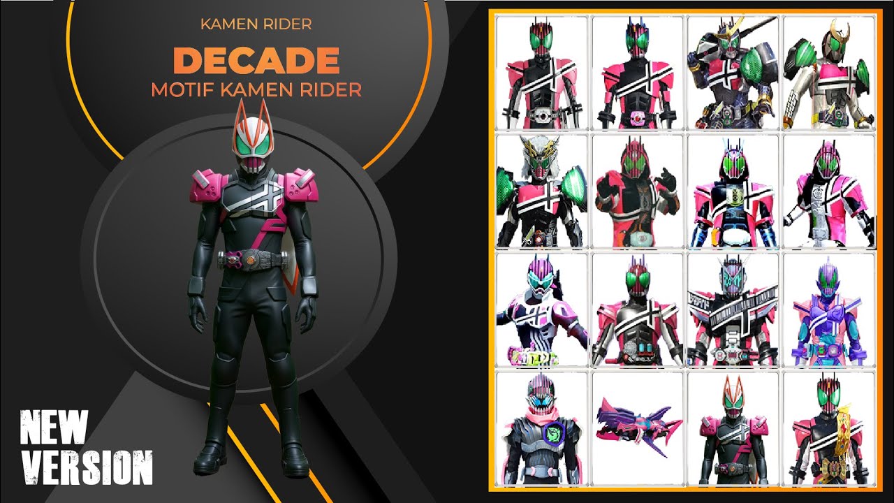 Kamen Rider Decade Motif