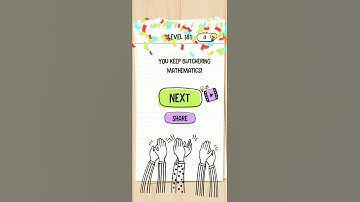 Brain Test Level 181 walkthrough