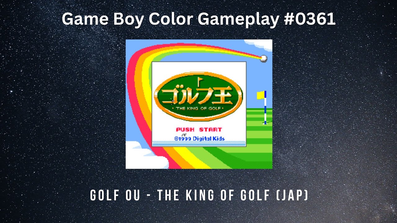 Golf Ou - The King Of Golf (JAP) (Game Boy Color / Gameplay #0361