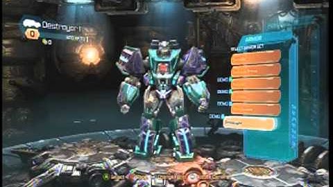 Transformers Fall of cybertron demo Destroyer customization