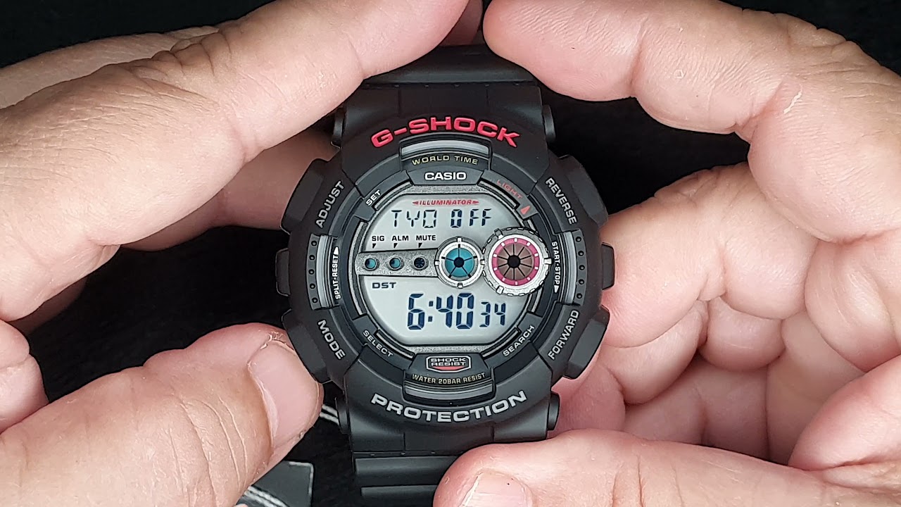 CASIO G-SHOCK GD-100-1A - YouTube