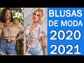 Las BLUSAS en TENDENCIA DE MODA Mas Bonitas y Elegantes #24