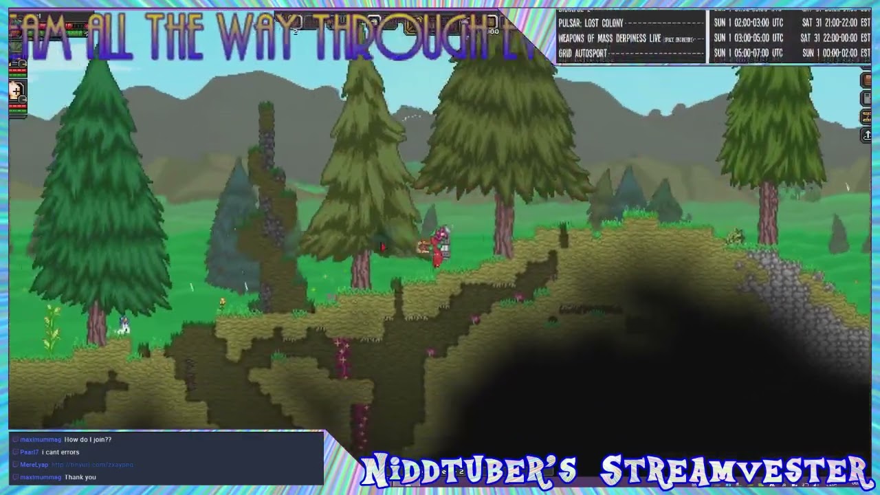Niddtuber's Streamvester - Starbound with Anubiz