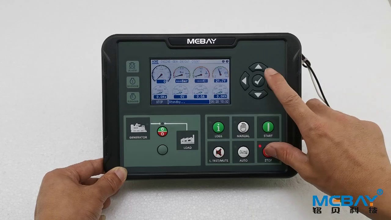 Auto Start Genset Controller DC80D mkii