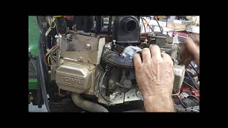 John Deere 22HP Briggs And Stratton  44N677 Carburetor Replacement