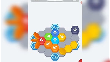 Hexa Shift - Logic Puzzle Level 102 walkthrough | Hexa Shift Level 102 Solution Gamerstein