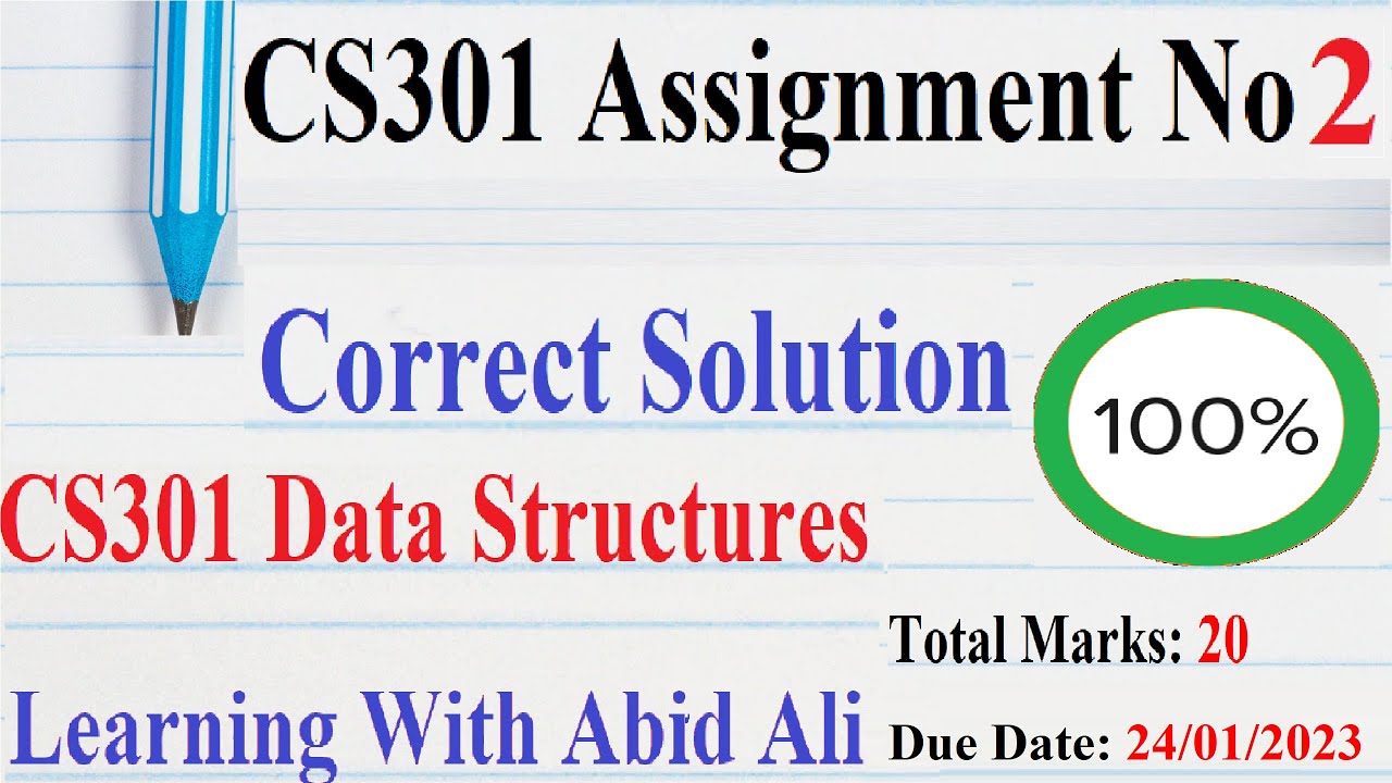 cs301 assignment 2 solution 2023 download