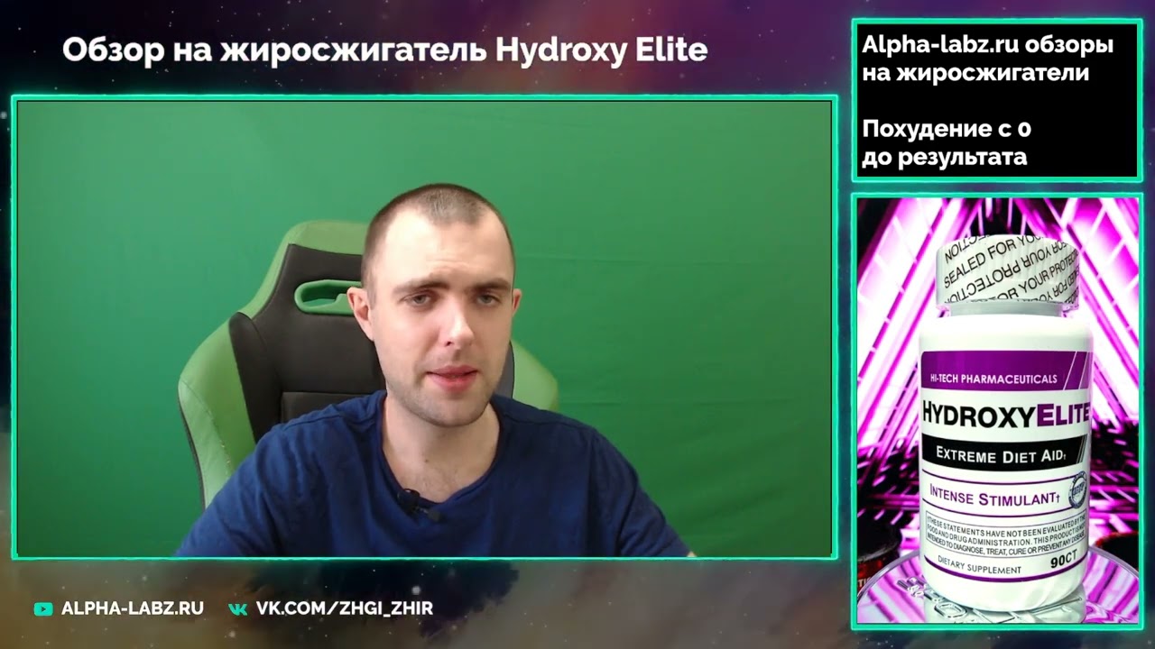 2022. Hydroxy Elite жиросжигатель от HTP, отзывы, обзор