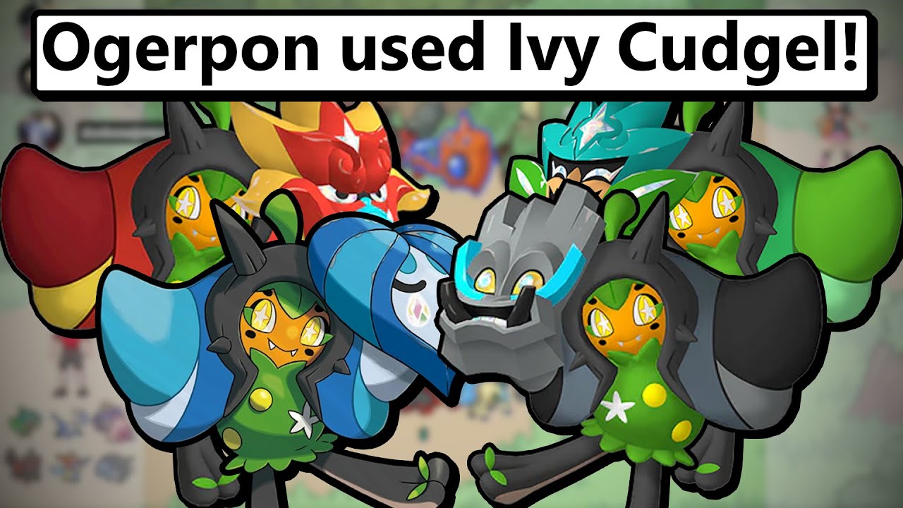 Winning With EVERY Ogerpon Form! Pokemon Scarlet and Violet