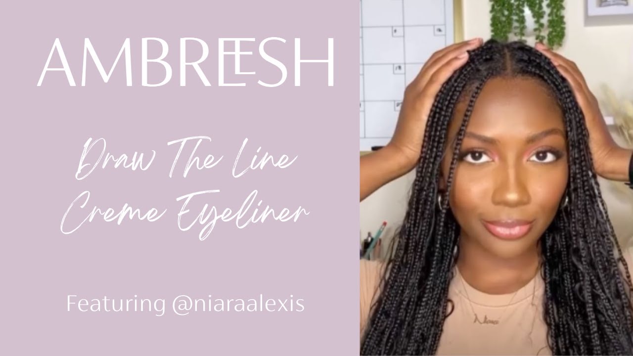 Ambreesh Cosmetics: Draw the Line Creme Eyeliner ft. @niaraalexis