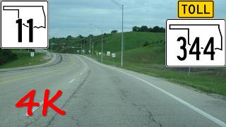 ⁴ᴷ Tulsa Outer Loop south/westbound/outer loop [4K VIDEO]