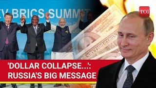 Putin's Message To India, Other BRICS Partners; 'Be Ready, American Dollar Is...' | Watch