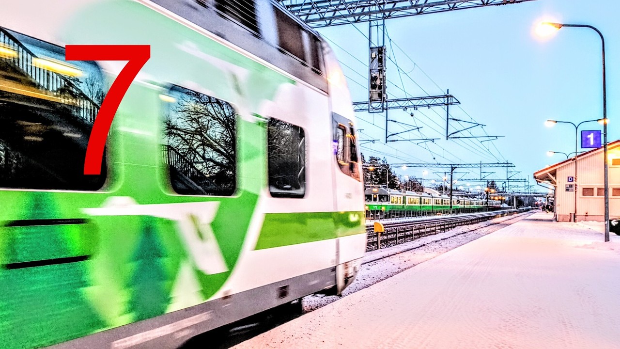 Hyvinkään seudun junia 7 - Jääkylmää
