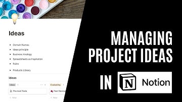 How to Manage Project Ideas in Notion (+ Free Template)