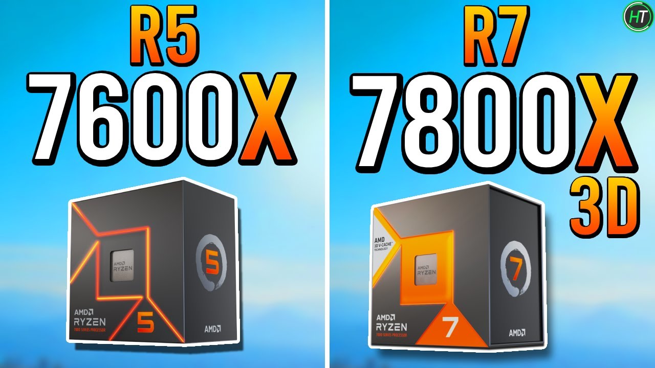 R5 7600X vs R7 7800X3D  -  7800X3D Always Better?