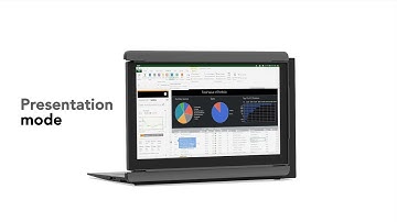 PRODUCTIVITY ANYWHERE AND EVERYWHERE - DUAL SCREEN EXPERIENCE