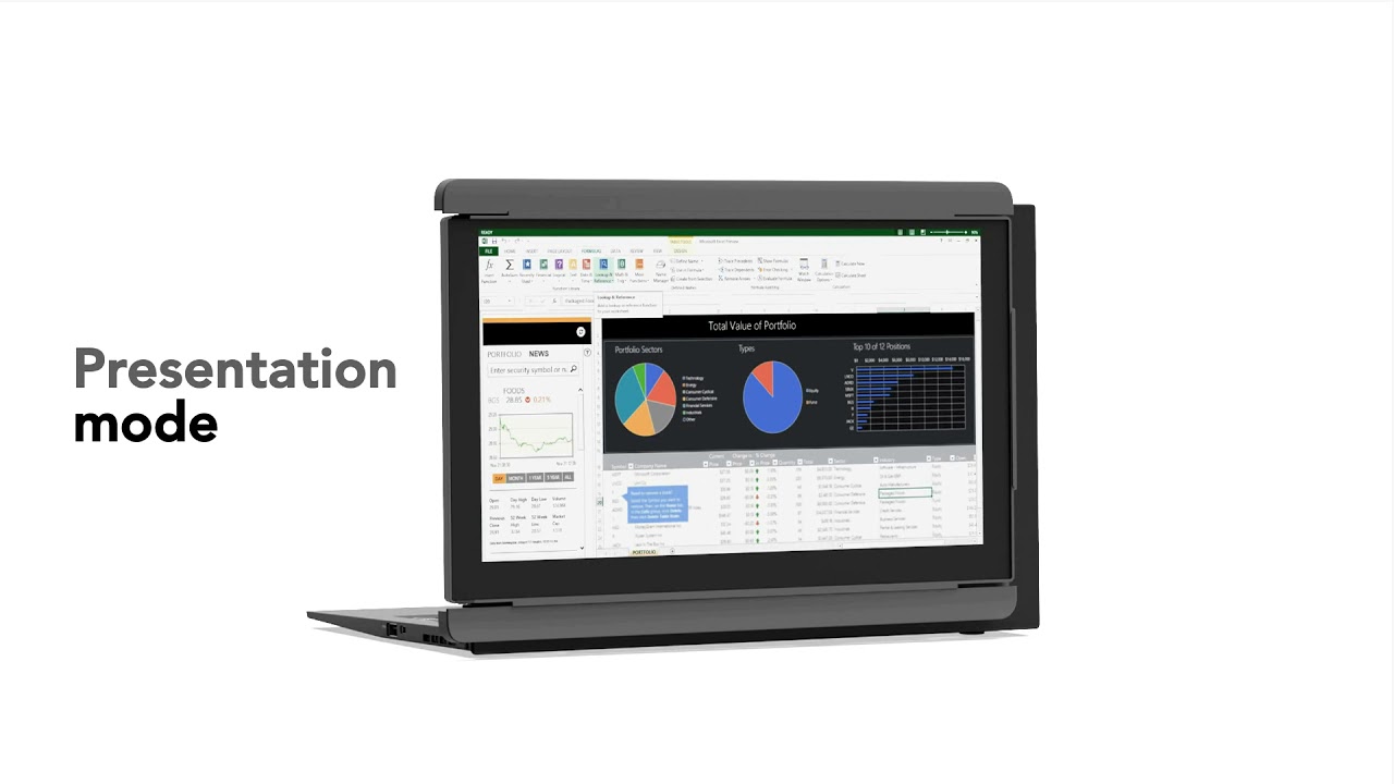 PRODUCTIVITY ANYWHERE AND EVERYWHERE - DUAL SCREEN EXPERIENCE