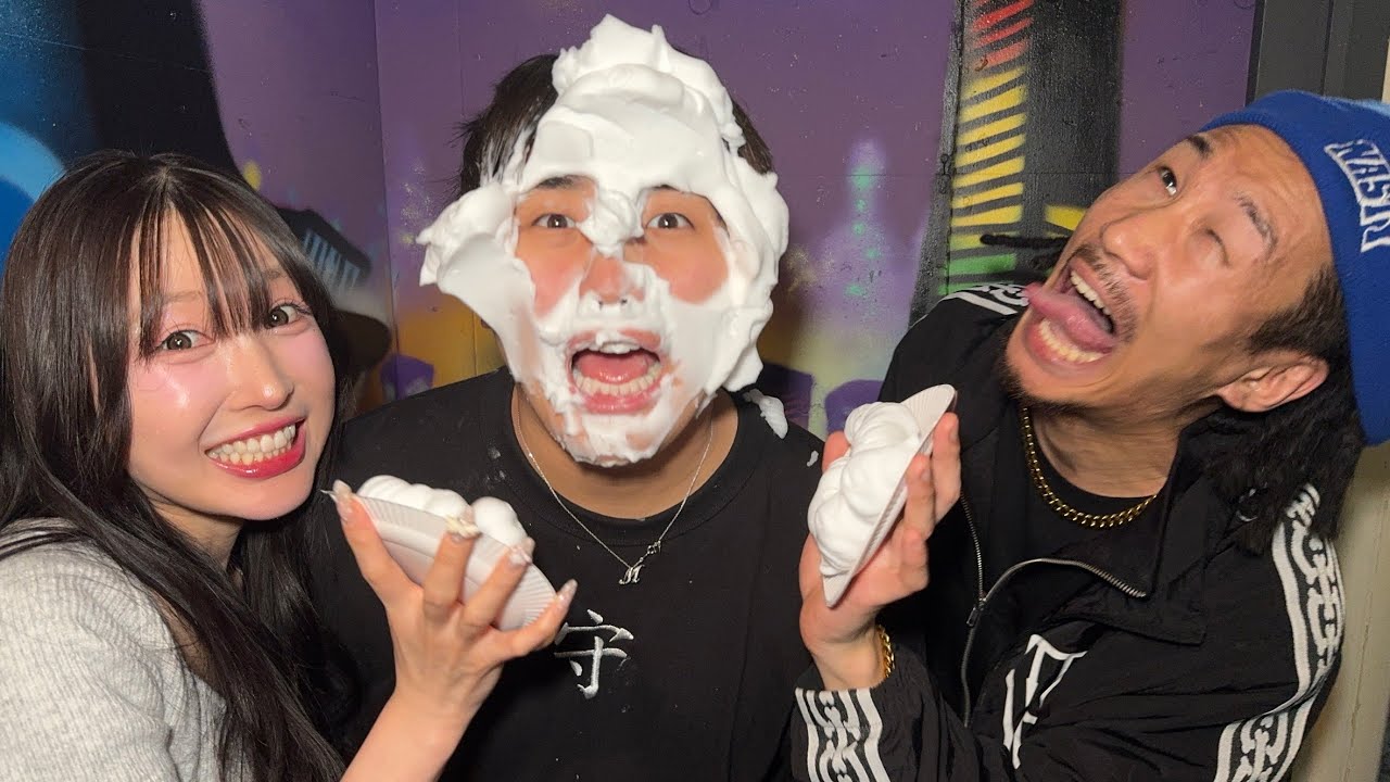 MYとふくれなが手を組んでガードマンにドッキリしてみた【キレる？キレない？】