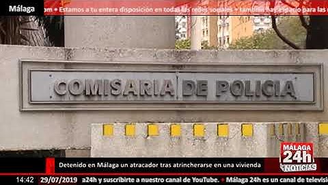 Noticia - Detenido en Málaga un atracador tras atrincherarse en una vivienda armado