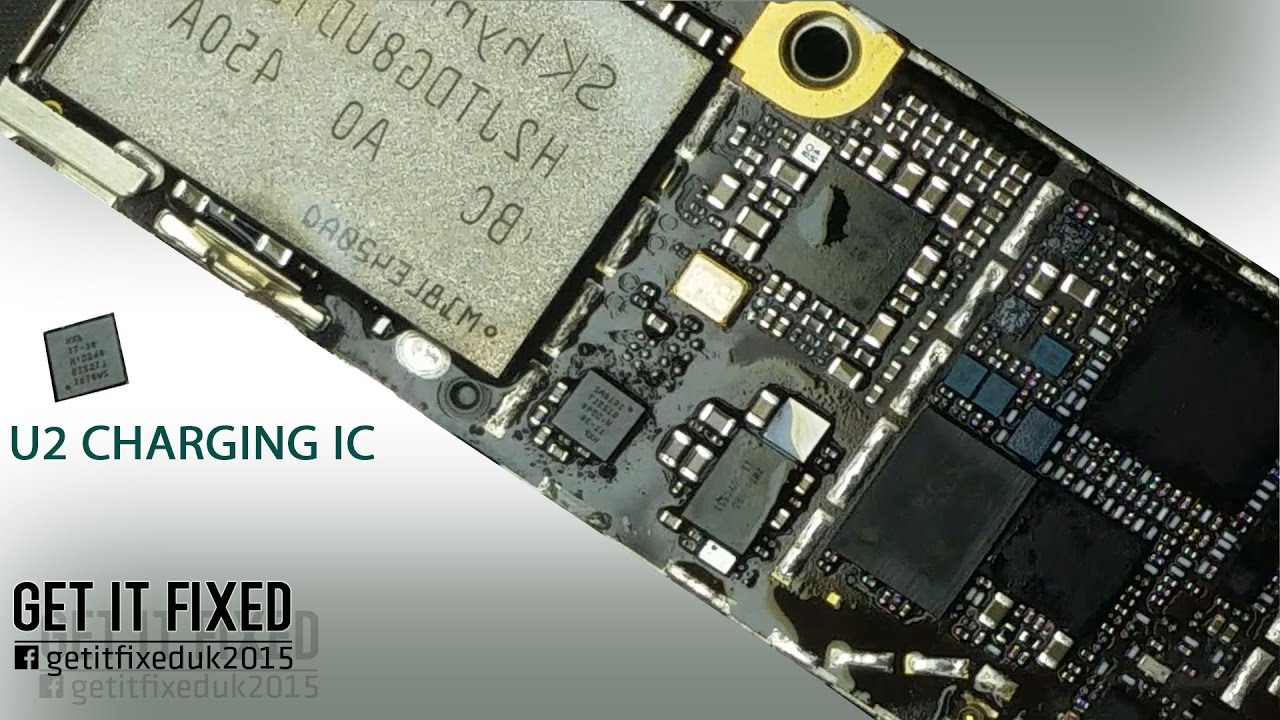 IPhone 6 6 Plus Dead. Fixed by Replacing U2 Chip IC. - YouTube