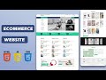 How to Make Ecommerce Website Using HTML CSS and Javascript