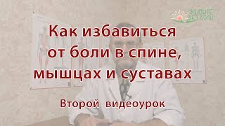 Как избавиться от боли. Второй урок. Как избавиться от боли. Второй урок.