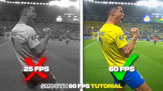How to get 60FPS in After Effects *QUICK TUTORIAL*