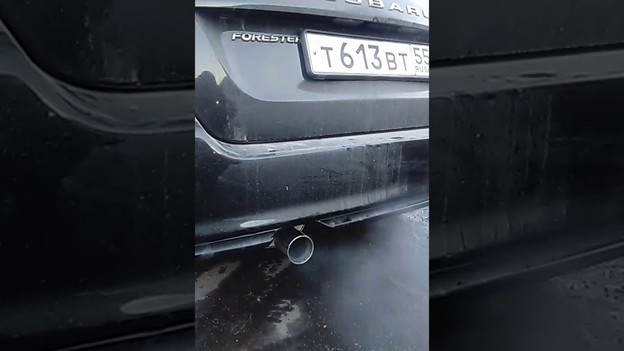 Глушитель субару форестер sj