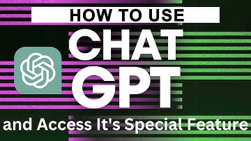 How to use Chat GPT Special Features | Live Demo
