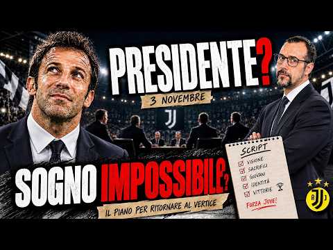 Video PRESIDENTE JUVE: Del Piero, Ginevra Elkann o Agnelli?