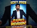 Loading the Rapid Revision KCET classes for 2026 exam. Stay tuned for coming classes. #kcet