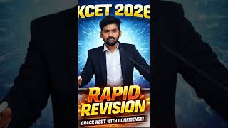 Loading the Rapid Revision KCET classes for 2026 exam. Stay tuned for coming  classes. #kcet