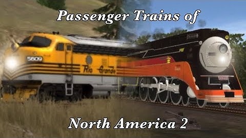 Passenger Trains of North America Pt.2 | Trainz Driver 2 
