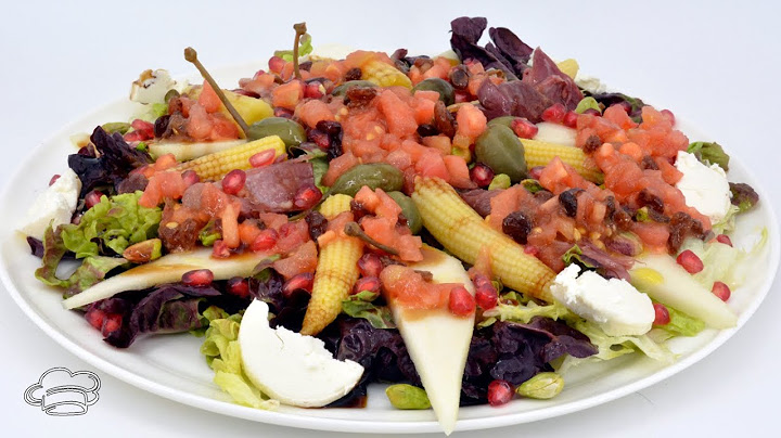 Como hacer Ensalada de Navidad (Fresca y Deliciosa) - SORPRENDENTE 😱