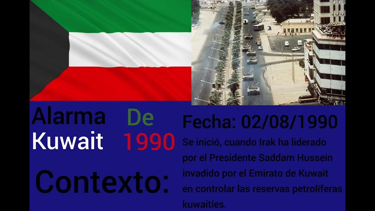 Kuwait eas alarm 1990 🇰🇼 YouTube