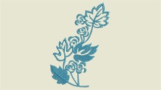 Flower Rose - Free Embroidery Designs screenshot 2